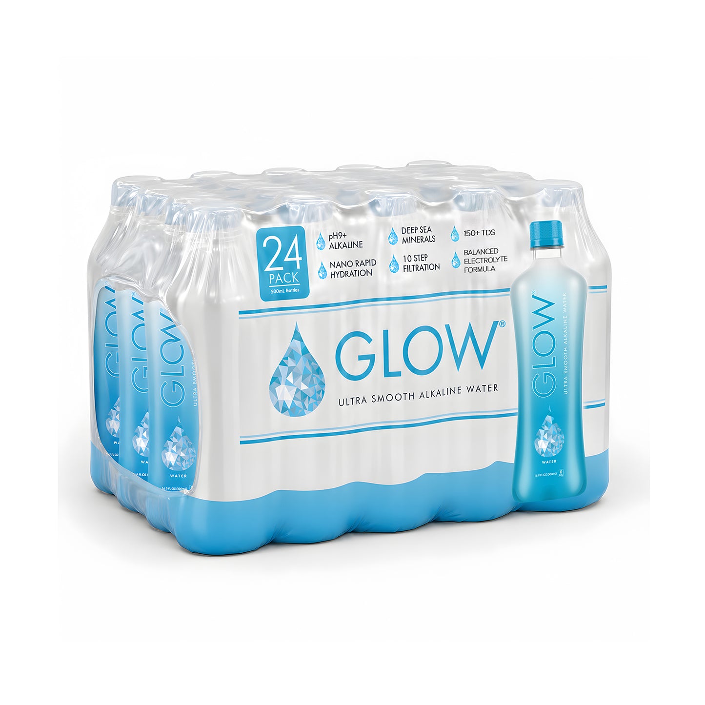 Ultra Smooth Alkaline Water, 16.9fl oz 24-Pack