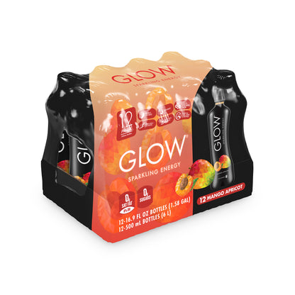 Mango Apricot Sparkling Energy, 12-Pack