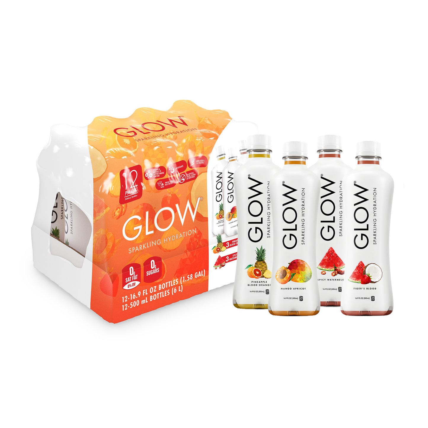 Variety Pack Sparkling Hydration, 12-Pack