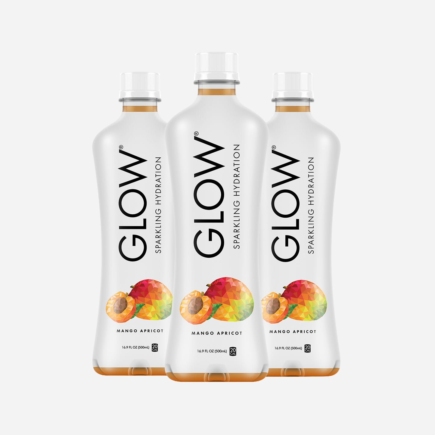 Mango Apricot Sparkling Hydration, 12 pack