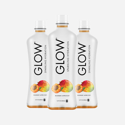Mango Apricot Sparkling Hydration, 12 pack