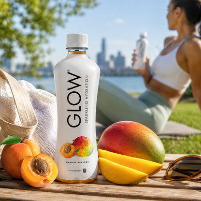 Mango Apricot Sparkling Hydration, 12 pack